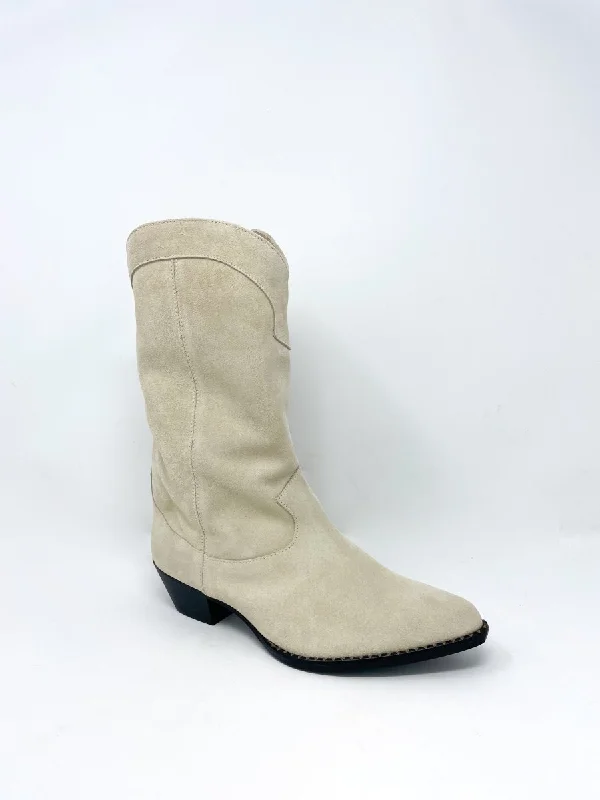 Loretta in Bone Suede