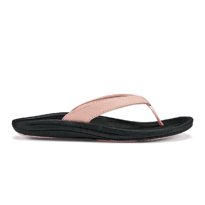 Women's Olukai Kūlapa Kai Color: Petal Pink / Black