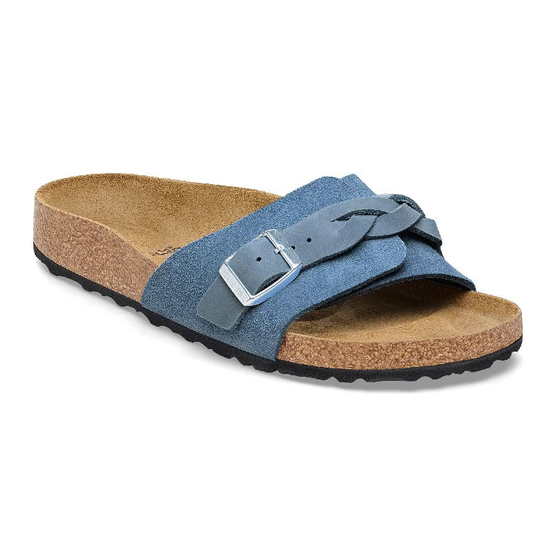 Birkenstock Oita Braid elemental blue suede