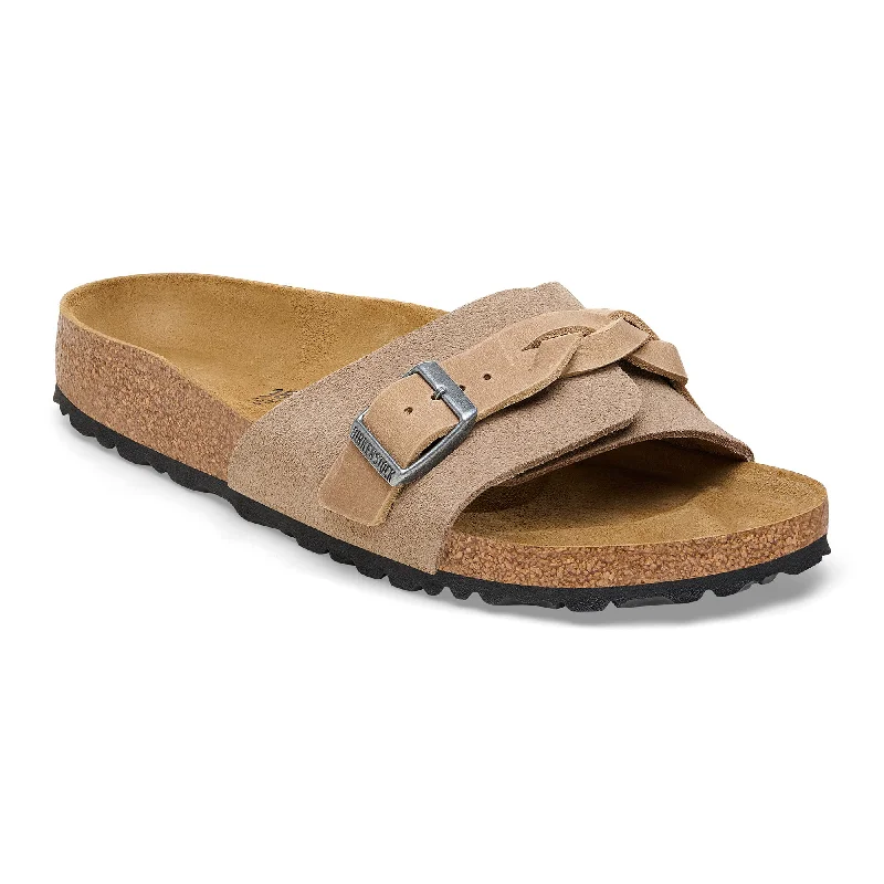 Birkenstock Oita Braid taupe suede